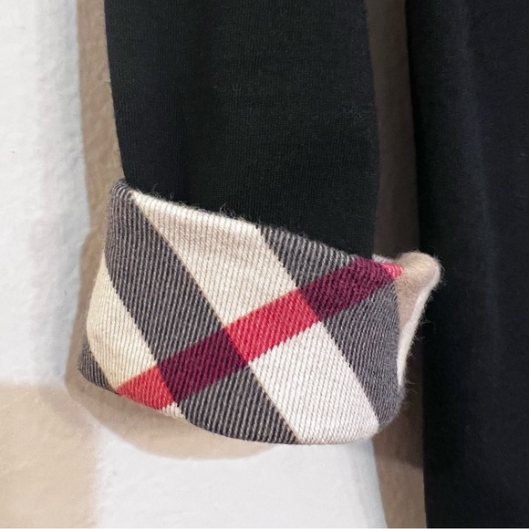 Burberry Children Long Sleeve Top – Size 6 Girls Plaid Check Detail EUC - Picture 6 of 7